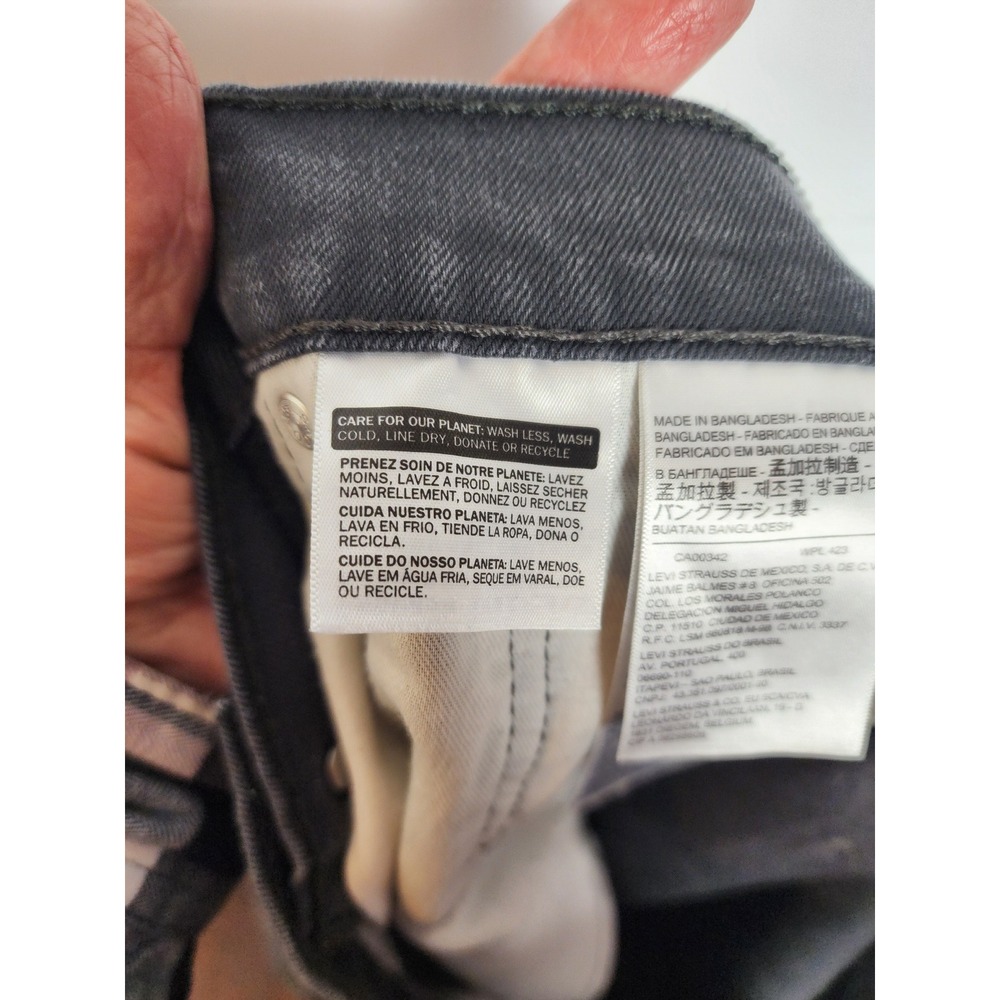 Levi‎ Strauss 541 Athletic Fit Dark Wash Mens Jeans Size 44x30 - Picture 8 of 11